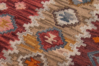 Momeni Tangier TAN-1 Red Area Rug Runner