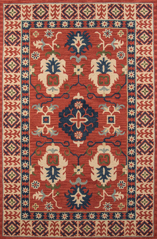 Momeni Tangier TAN-3 Red Area Rug main image