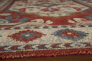 Momeni Tangier TAN-4 Ivory Area Rug Corner Shot