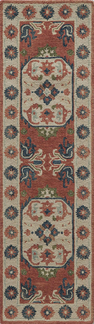 Momeni Tangier TAN-4 Ivory Area Rug Closeup