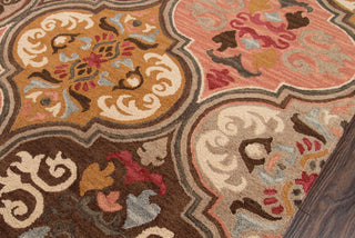 Momeni Tangier TAN10 Multi Area Rug Corner Shot Feature