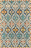 Momeni Tangier TAN17 Blue Area Rug main image