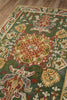 Momeni Tangier TAN25 Green Area Rug Corner Shot Feature