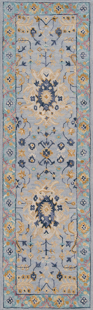 Momeni Tangier TAN30 Blue Area Rug Runner Image