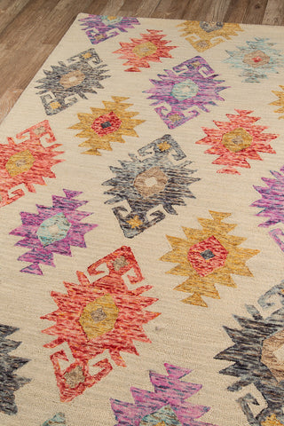 Momeni Tangier TAN31 Beige Area Rug Corner Image Feature