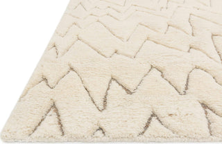 Loloi Tanzania TN-06 Ivory Area Rug Round Image Feature