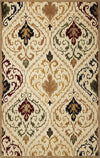 KAS Tapestry 6804 Ivory/Beige Panel Hand Tufted Area Rug