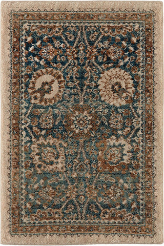 Karastan Spice Market Taprobana Sapphire Area Rug Main Image