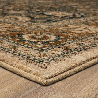 Karastan Spice Market Taprobana Sapphire Area Rug Lifestyle Image