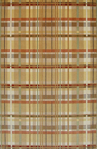 KAS Tate 8503 Earthtone Plaid Area Rug main image