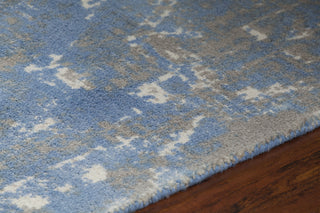 Chandra Tayla TAY-42400 Blue/Grey/Beige Area Rug Detail