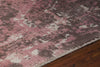 Chandra Tayla TAY-42401 Pink/Brown/White Area Rug Detail
