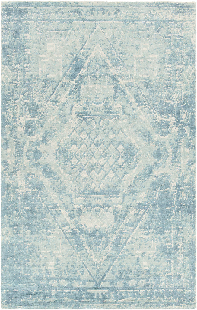 Chandra Tayla TAY-42403 Blue/White Area Rug main image