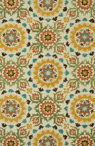 Loloi Taylor HTY04 Ivory / Green Area Rug Main