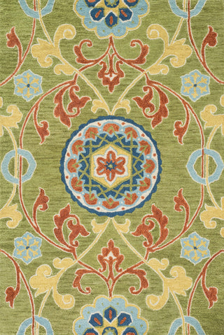 Loloi Taylor HTY11 Lime / Multi Area Rug main image