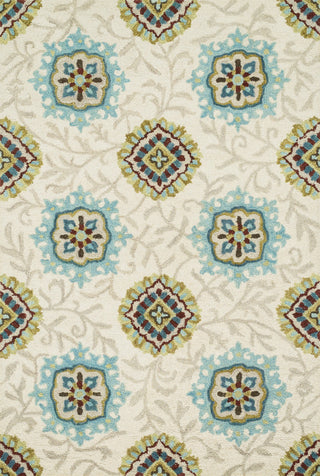 Loloi Taylor HTY14 Ivory / Spa Area Rug main image