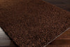 Surya Taz TAZ-1024 Chocolate Hand Woven Area Rug 5x8 Corner