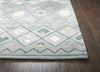 Rizzy Tumble Weed Loft TL646A Gray Blue Area Rug Detail Image