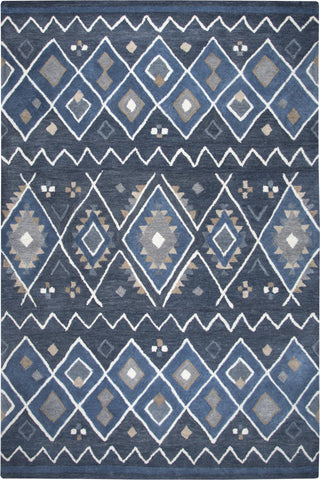 Rizzy Tumble Weed Loft TL647A Indigo Area Rug Main Image