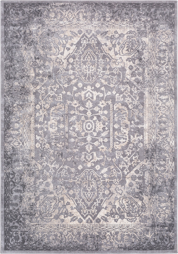 Surya Tibetan TBT-2300 Charcoal Ivory Khaki Medium Gray Area Rug main image