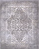 Surya Tibetan TBT-2300 Charcoal Ivory Khaki Medium Gray Area Rug Main Image 8 X 10