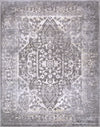 Surya Tibetan TBT-2300 Charcoal Ivory Khaki Medium Gray Area Rug Main Image 8 X 10