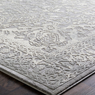 Surya Tibetan TBT-2300 Charcoal Ivory Khaki Medium Gray Area Rug Texture Image