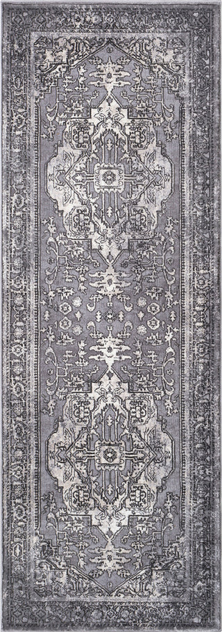 Tibetan TBT-2303 Taupe Medium Gray Ivory Charcoal Area Rug by Surya Runner Image