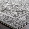 Tibetan TBT-2303 Taupe Medium Gray Ivory Charcoal Area Rug by Surya Texture Image