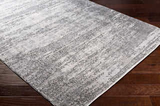 Surya Tibetan TBT-2305 Taupe Medium Gray Charcoal Area Rug Corner Image
