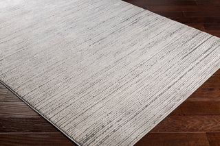 Surya Tibetan TBT-2308 Khaki Taupe Medium Gray Ivory Area Rug Corner Image