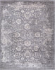 Surya Tibetan TBT-2309 Medium Gray Ivory Taupe Charcoal Area Rug Main Image 8 X 10