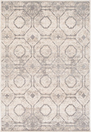 Surya Tibetan TBT-2313 Cream Taupe Charcoal Khaki Area Rug main image