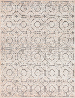 Surya Tibetan TBT-2313 Cream Taupe Charcoal Khaki Area Rug Main Image 8 X 10