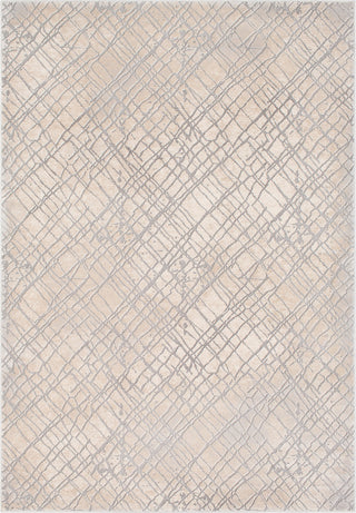 Surya Tibetan TBT-2314 Medium Gray Cream Taupe Charcoal Area Rug main image