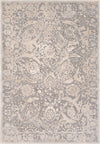 Surya Tibetan TBT-2315 Charcoal Cream Khaki Medium Gray Area Rug main image