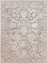 Surya Tibetan TBT-2315 Charcoal Cream Khaki Medium Gray Area Rug Main Image 8 X 10