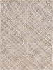 Surya Tibetan TBT-2316 Charcoal Taupe Khaki Medium Gray Cream Area Rug Main Image 8 X 10