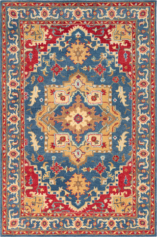 Surya Tabriz TBZ-1004 Charcoal Tan Bright Red Wheat Camel Light Gray Teal Area Rug main image