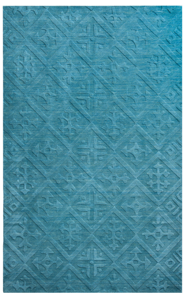 Rizzy Technique TC8272 Blue/Aqua Area Rug