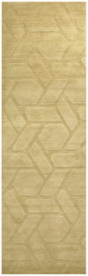 Rizzy Technique TC8286 Yellow/Gold Area Rug Runner Shot