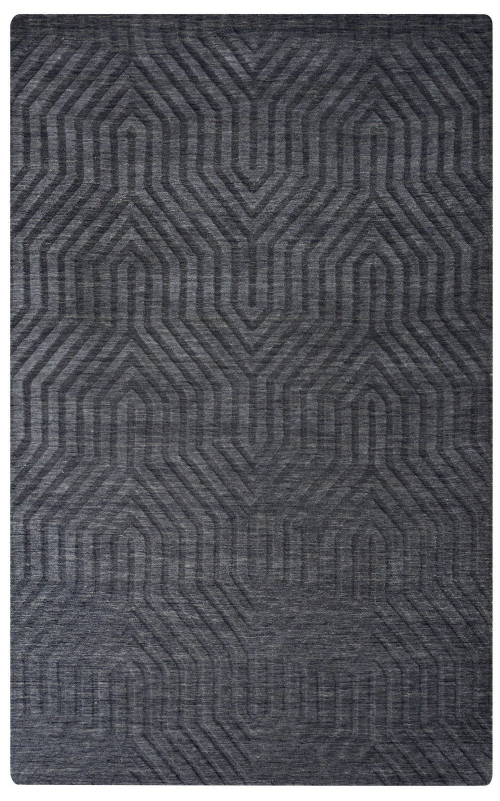 Rizzy Technique TC8574 Gray/Charcoal Area Rug