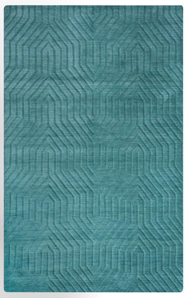 Rizzy Technique TC8577 Blue/Dark Teal Area Rug