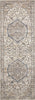 Loloi II Teagan TEA-01 Natural/Light Grey Area Rug Runner Image