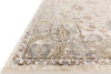 Loloi II Teagan TEA-03 Ivory/Sand Area Rug Corner 