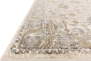 Loloi II Teagan TEA-03 Ivory/Sand Area Rug Corner 