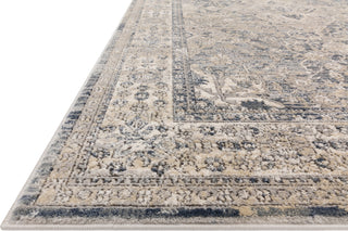 Loloi II Teagan TEA-04 Sky/Natural Area Rug Corner