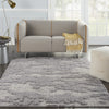 Nourison Textured Contemporary TEC01 Grey/Ivory Area Rug