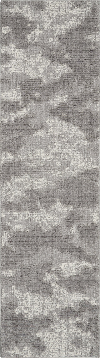 Nourison Textured Contemporary TEC01 Grey/Ivory Area Rug