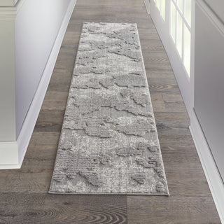 Nourison Textured Contemporary TEC01 Grey/Ivory Area Rug